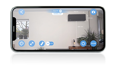 Daikin lanza su App 3D que simula cómo quedarían los equipos instalados antes de su compra