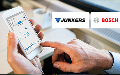 Mantén la temperatura ideal en casa en todo momento con la aplicación HomeCom Easy de Junkers Bosch