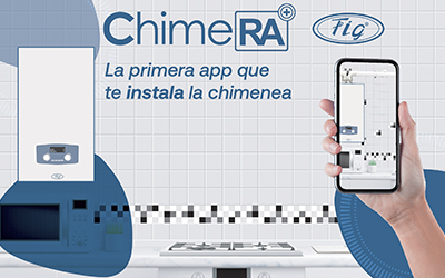 FIG lanza ChimeRA, una app de realidad aumentada para simular la instalación de la chimenea de evacuación de humos de tu caldera