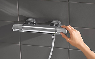 Máximo control y seguridad bajo la ducha: Grohtherm, la gama de termostatos GROHE