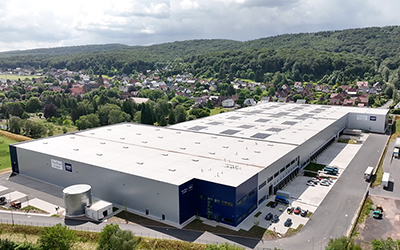 LIXIL, grupo al que pertenece GROHE, invierte en un nuevo centro de distribución en Porta Westfalica (Alemania)