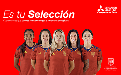 Mitsubishi Electric anima a apoyar a la Selección Española Femenina de Fútbol en el próximo Mundial