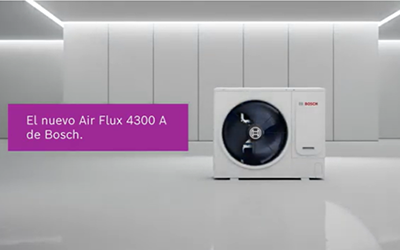 Air Flux 4300, la renovada gama de sistemas VRF de Bosch Home Comfort