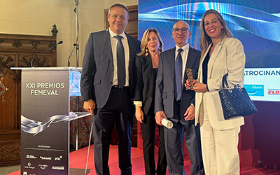 Válvulas Arco recibe el premio a la Excelencia Empresarial de FEMEVAL
