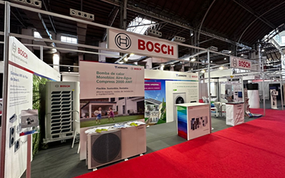 Bosch Home Comfort cierra su participación en la edición más exitosa de EFINTEC