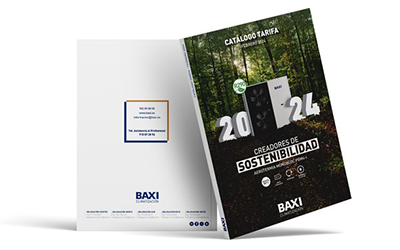 BAXI presenta el nuevo Catálogo Tarifa 2024 con importantes novedades en aerotermia y aire acondicionado